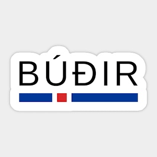 Búðir Iceland Sticker